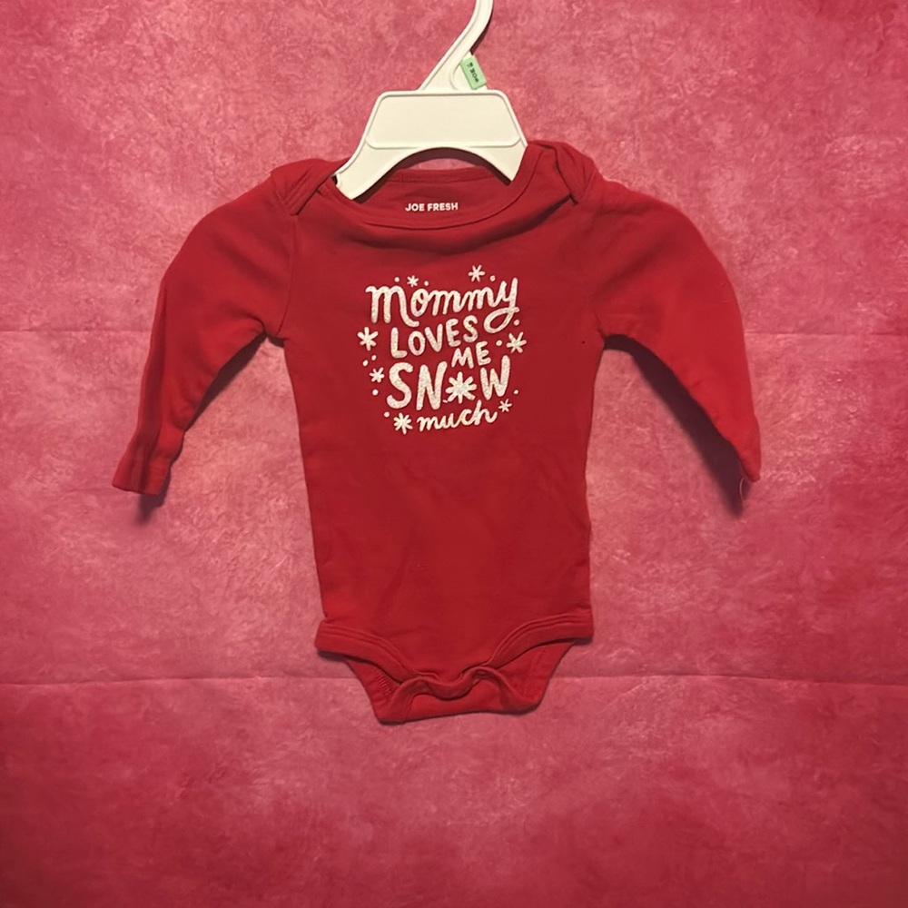 3 for $10 0-3 Month Baby Joe Fresh Onesie